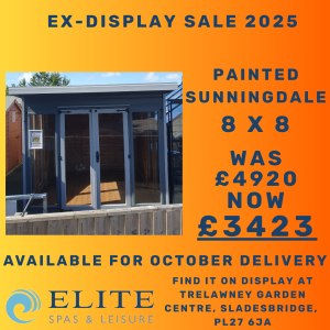 Ex-Display Painted Sunningdale Summerhouse 8x8